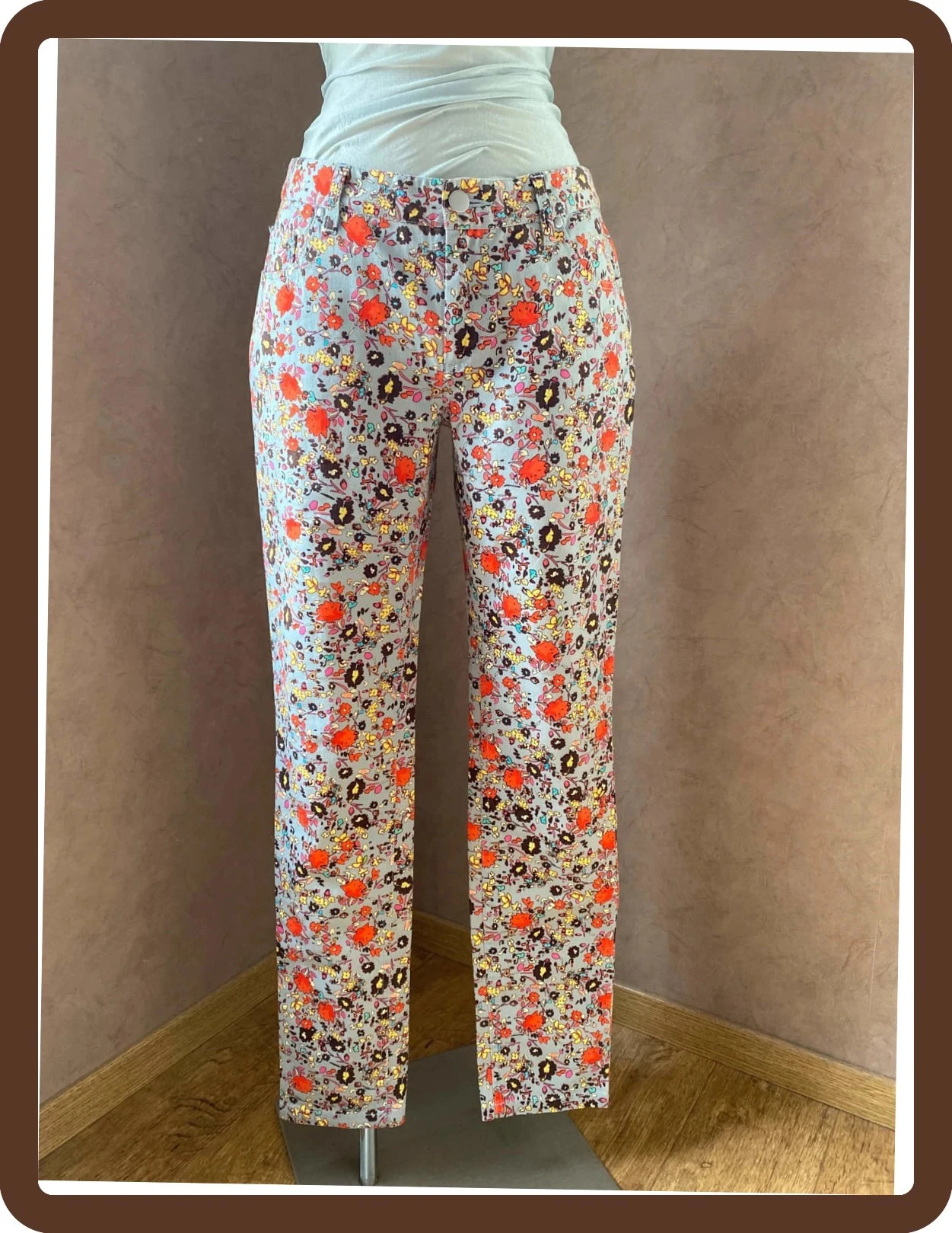 Pantalon fleuri Paul & Joe Sister – Taille 38